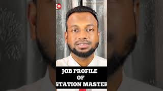 Job Profile Of Station Master #rrb #ntpc #shorts