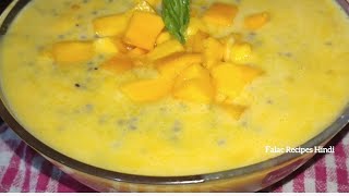 आम साबूदाना 🍧 रेसिपी | Mango Sago Dessert Recipe | Refreshing Summer Dessert.