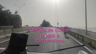 Obligés de quitter le spot à Torremolinos  #espagne #vanlife #campingcar