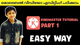 Kinemaster Video Editing Full Tutorial in Malayalam | Professional Editing