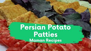 Persian Potato Patties _ Potato and Egg recipes