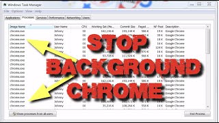 Stop Background Chrome Browser from Running | Slow Chrome | chrome.exe | software_reporter_tool.exe