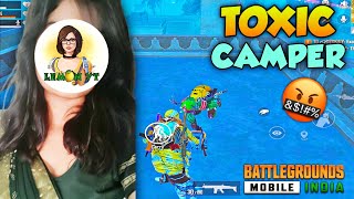 Toxic Camper in Battlegrounds Mobile India❗Bgmi Funny Gameplay 😂 #bgmi #lemonyt