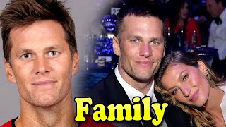 Tom Brady Family With Daughter,Son and Wife Gisele Bündchen 2023