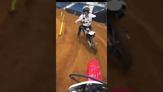 Honda crf250f racing arenacross: Race 4 #crf250f #dirtbike #honda #hondacrf250f #motocrossbike