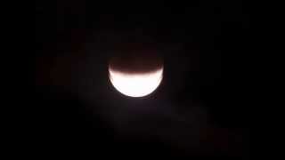 Total Lunar Eclipse from Melbourne, Australia 8th Oct 2014