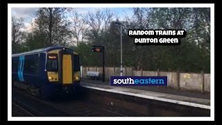 RANDOM TRAINS AT DUNTON GREEN | TRAINS AROUND KENT | S1 EP 3