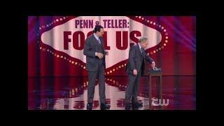 Penn & Teller Snake Their Chances