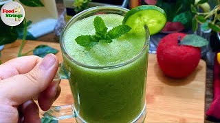 Apple cucumber Smoothie For weight loss | Healthy Breakfast Apples Recipe | weight loss Smoothie |