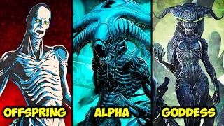 All 31 Xenomorphs in The Entire Alien Story Explained! (Offspring, Queen, Goddess...)