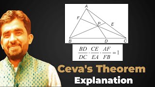 Ceva's Theorem | Explanation | #maths #geometry