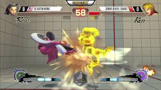 Justin Wong (Rose) vs Dakou (Ken) - Final Round 18 USF4 - 720p 60fps