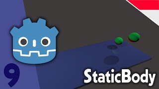 Godot 3D 9 : StaticBody dan Physic Material