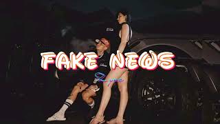 Fake News - Zync  (Lyric Video) [ Zeiryl ]