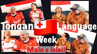 TONGAN LANGUAGE WEEK | Family Challenge | Fakatonu  Lea