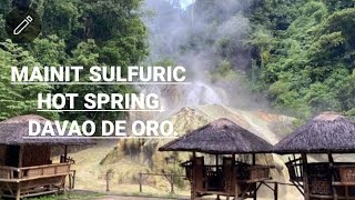 MACO COMPOSTELA VALLEY | MAINIT SULFURIC HOT SPRING, DAVAO DE ORO.