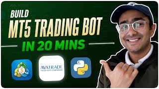 How to build MT5 Python Trading BOT in 20 mins | AvaTrade 💹