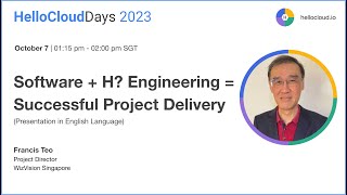 Session 05 - Software + H ? Engineering = Successful Project Delivery