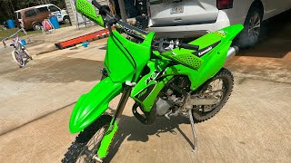 Brand New Sound Of A 2023 Kawasaki KX112