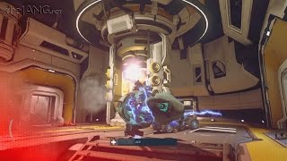 Halo 5 gameplay clip:  Barrel Roll Core Destroy