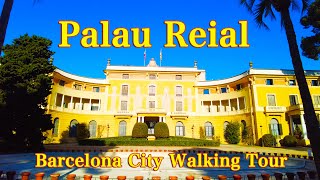 Palau Reial de Pedralbes (Barcelona, Catalonia) City Walking tour (Spain) #relaxation