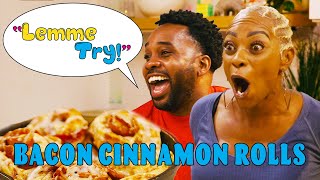 Lemme Try! | Bacon Cinnamon Rolls | All Def