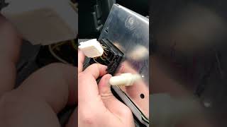 How to fit an aux cable on a 6000cd