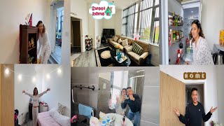 Our new apartment tour in uk|Momo Mukbang 🥟