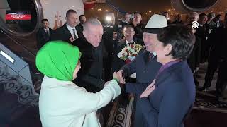 Erdogan was welcomed in Kyrgyzstan SHOCKING IMAGES