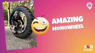 😋 Amazing Monowheel | Motorcycle Enthusiast | Monocycle | Motosport 🔥 ADVENTURES FEVER #shorts