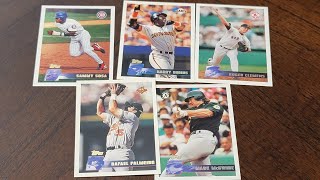 #332 Set Spotlight - 1996 Topps Baseball ⚾️ ⚾️ ⚾️