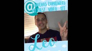 💢HOLA YO SOY LEO Y  ESTE ES MI PRIMER VIDEO 👋