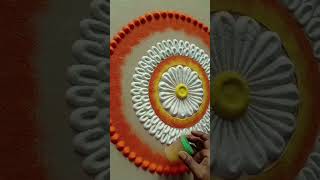 New year Rangoli designs 2024#shorts#rangolishorts#youtubeshorts