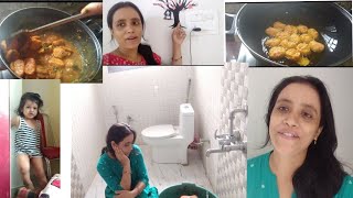 🌻 Tabiyat kharab hai fir bhi yah karna pad raha hai/daily housewife routine🌼