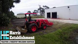 20000 sq ft gravel parking pad