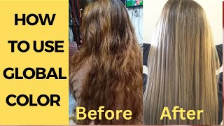 How to achieve blonde base