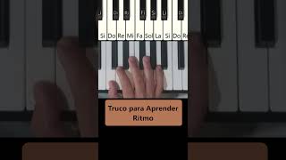 Truco para Aprender Rítmo  #pianoparaprincipiantes #clasesdepiano #pianotutorial