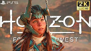 HORIZON FORBIDDEN WEST PS5 WALKTHROUGH GAMEPLAY PART 1 - INTRO [1440P 60FPS]