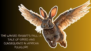 The Winged Rabbit's Fall A Tale of Greed and Consequence in African Folklore