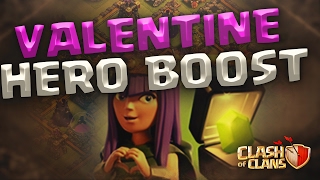 VALENTINE HERO EVENT! 1 GEM BOOST!!!