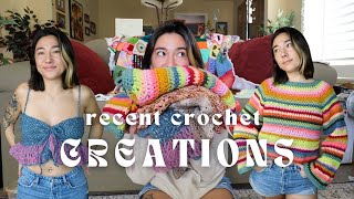 crochet project ideas | everything i crocheted in july/aug/sept ✨