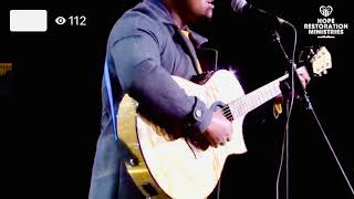 Nick Mathevula singing we need  a move (this is a move)by Tasha Cobbs(cover)