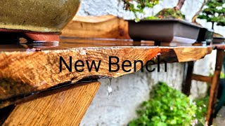 Building a Bonsai Bench, out of old Oak