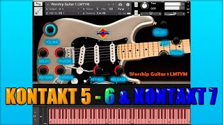 WORSHIP GUITAR 1 LMTYM 🎸🎸🎸Guitarras de adoración😱Samples Kontakt 5, KONTAKT 6 & Kontakt 7🎼🎹BY LMTYM🔥