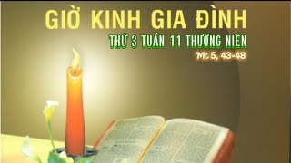 THỨ 3 TUẦN 11 TN 18/06/2024