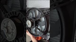 Pasando VENTILADOR  de RADIADOR ANTIGUO a RADIADOR NUEVO  $shorts #ventilador #electroventilador