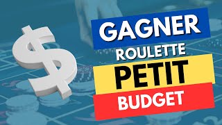 STRATÉGIE ROULETTE POUR PETIT BUDGET : DÉCOUVREZ LA TECHNIQUE POUR GAGNER GROS