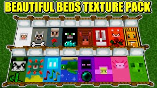 This MCPE Texture Pack Changes The Bed Designs!