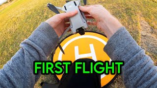 DJI Mini 3 Pro - The real first flight with RC tutorial