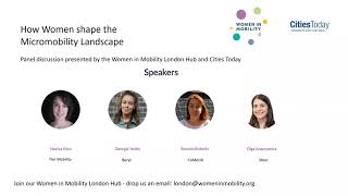 Webinar: How women shape the micromobility landscape